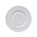 Reserve by Libbey 113602 - Round White Porcelain Saucer 6.25" Dia x 0.75" H, 24/Case 1 image