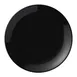 Libbey 113671 - 8.25" Round Coupe Rim Porcelain Plate, Black Finish, 8.25" Diameter - 24/Case 1 image