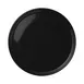 Libbey 113673 - Round 7.75" Porcelain China Plate, Black Finish, Stackable, 7.75" Diameter - 12/Case 1 image
