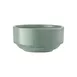 Libbey 113675 Nestabowl - 6 oz Round Porcelain Moss China Bowl, General Use, 6" Diameter - 36/Case 1 image