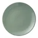 Libbey 113679 China Plate – 10.5" Round Coupe, Porcelain, Moss Finish - 12/Case 1 image