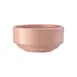 Libbey 113685 - 6 Oz Round Porcelain Nestabowl, Coral Finish, General Use, 6" Diameter - 36/Case 1 image