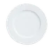 Libbey 1502-10270 - Round 10.75" Porcelain Plate, Bright White Empire™ World®, 10-3/4" Dia - 12/Case 1 image