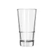 Libbey 15720 Pub Glass – 16.5 oz Stemless Tumbler, Partially Tempered, DuraTuff® Stackable - 12/Case 1 image