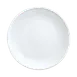 Libbey 1702-10305 China Plate – 12.5" Round Coupe Rim Porcelain, Bright White – 36/Case 1 image