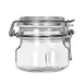 Libbey 17207223 Jar, 6-3/4 oz, Large Opening, Clamp‑Down Lid with BPA‑Free Rubber Seal - 6/Case 1 image