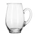 Libbey 1783127 Glass Pitcher 63.9 oz Water Pitcher with Handle, Glass, 32‑63 oz Capacity - 6/Case 1 image