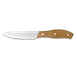 Libbey 200 1582 Steak Knife – 9-1/4" Blade, Stamped Bamboo Wood Handle, 8"-9" Overall Length, 12/Case 1 image