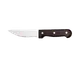Libbey 201-2692 Steak Knife, 9-3/4" Pointed Tip, Black Bakelite Handle, Blade - 12/Case 1 image