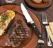 Libbey 201-2693 Steak Knife - 10½" High-Carbon Stainless Blade, Black Matt Handle - 12/Case 1 image