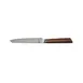 Reserve by Libbey 201 2893 Steak Knife, 9‑3/4" Wood Handle, 13/0 Steel, Dishwasher Safe - 12/Case 1 image