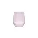 Libbey 213/AG8N1P Stemless Wine Glass, 15 oz (4 3/8" H x 2 3/4" T), Blush Glass, All‑Purpose, - 12/Case 1 image