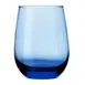 Libbey 231L Stemless Wine Glass, 15.25 oz Tidal Blue, Tempered Glass, Dishwasher Safe - 12/Case 1 image