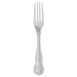Libbey 244-030 Dessert Fork – 7¼" Stainless Steel, 18/0 Kings Finish, 7‑8" Length - 36/Case 1 image