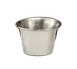 Libbey 300 18725 Stainless Steel Ramekin Sauce Cup, 2 oz, Round, 18/8 Stainless Steel - 12/Case 1 image