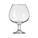 Libbey 3709 Brandy Glass - 22 oz (6" H x 2-3/4" T), Tempered Glass with Safedge Rim & Foot - 12/Case 1 image