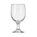 Libbey 3711 Goblet Glass – 11½" H x 3¼" Dia, 11.5 oz, Tempered Glass, Safedge® Rim & Foot - 24/Case 1 image