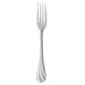 Libbey 491-039 Dinner Fork, 8-1/8" Length, 18/8 Stainless Steel, Serenade Finish - 12/Case 1 image