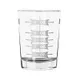 Libbey 5134/1124N - 4 oz Mixing Glass, 1/2‑4 oz Marks, Stackable, 3‑1/8" H x 2‑3/8" T - 12/Case 1 image