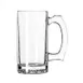 Libbey 5273 Beer Mug – 12‑Oz Handled Glass Stein, Stemless, 5½" H x 4⅝" D, Non‑Tempered – 12/Case 1 image