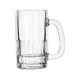 Libbey 5309 - Clear Handled Beer Mug, 12 oz, Stemless Glass, 5-5/8" H x 4-7/8" D, Non‑Temp, 24/Case 1 image