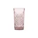 Libbey 5633/AB2X0F Cooler Glass – 16 oz Stemless Hobstar Blush, 6‑1/8" H x 3‑1/4" D - 12/Case 1 image