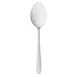 Libbey 657-002 Dessert Spoon – 6-7/8" Length, Medium-Weight, 18/0 Stainless Steel - 432/Case 1 image