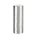 Libbey 6702 Salt Shaker – 1¼" Dia x 3½" H, Hammered Sonoran Stainless Steel Single Shaker - 6/Case 1 image