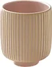Playground 701545091000583 China Cup, 10.8 oz, 3.125" Dia x 3.75" H, Rose, Microwave Safe - 6/Case 1 image