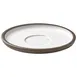 Playground 701690091000436 Saucer, 5.5" Diameter Stoneware Eco‑Gres® White, Dishwasher Safe - 6/Case 1 image