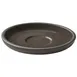 Playground 701690191000761 Saucer, 4-3/8" Dia x 3/4" H Taupe Stoneware, Dishwasher Safe - 6/Case 1 image