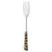 Reserve by Libbey 702038 Salad Fork, 7" Micro-Burnt Handle, 18/8 Stainless Steel - 12/Case 1 image
