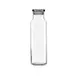 Libbey 726 Glass Hydration Bottle – 24 Oz Tempered Glass, 9" H x 2" T x 2‑7/8" D, No Lid - 24/Case 1 image