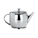 Libbey 73059 Teapot – 22 oz (0.66 qt) Stainless Steel Silver Finish, Handle with Hinged Lid - 1/Case 1 image