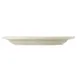 Libbey 740-901-107 Oval Platter, 10.25" L x 7.125" W x 1" H, White Porcelain Edge - 12/Case 1 image