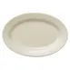 Libbey 740-901-128 Oval Platter, 12¼" L x 8⅓" W x 1¼" H, Cream White, Rolled Edge - 12/Case 2 image