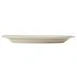 Libbey 740-901-138 Oval Porcelain Platter 13.5" L x 8.9" W x 1.25" H White Rolled Edge - 12/Case 1 image