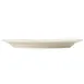 Libbey 740-901-511 Oval Platter, 15.25" L x 10.88" W x 1.33" H White Porcelain Rolled Edge - 6/Case 1 image