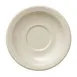 Libbey 740-901-512 China Saucer, 5.5" x 1" Round Narrow Rim, Cream White Porcelain - 36/Case 1 image
