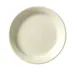 Libbey 740-901-712 - 7¼" Cream White Porcelain Dinner Plate, Round, Narrow Rim, 7.25" x 1", 36/Case 1 image