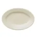 Libbey 740-901-956 Oval China Platter, 9-1/8" L x 6-1/4" W x 1-1/8" H, Porcelain Edge - 24/Case 2 image