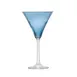Libbey 7402/AK1K2K Martini Glass – 9.5 oz Sapphire, 8" Height, 4 3/8" Top, 3 1/4" Base - 12/Case 1 image