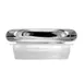 Libbey 75099 Lid - Flat Clear Glass Lid with Plastic Filter, 2" Size for 726 & 728, 72/Case 1 image