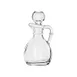 Libbey 75305 Oil and Vinegar Cruet Bottle - 6 Oz Glass Stopper, 4-3/8" H x 2-7/8" D - 12/Case 1 image