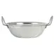 Libbey 761704 - 1 Quart 24 oz Round Stainless Steel Bowl with Handles, 8"‑10" Diameter - 12/Case 1 image
