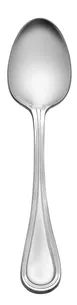 Libbey 774 002 Dessert Spoon – 7" Geneva International Flatware, 18/8 Stainless Steel - 12/Case 1 image