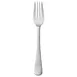Libbey 794038 Salad Fork – 6" Hammered Mirror Finish, 18/0 Stainless Steel, Medium Weight - 36/Case 1 image