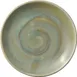 Heart & Soul 801121541000104 China Plate, 5.91" x 5.91" Round Flat Coupe Porcelain Thyme - 6/Case 1 image