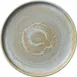 Heart & Soul 801182141000100 Round Porcelain Plate, 8.5" Diameter, Flat Edge, Breeze Finish - 6/Case 1 image