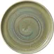 Heart & Soul 801182141000104 Round Porcelain Plate, 8.5" Diameter, Thyme Color, Flat Edge - 6/Case 1 image